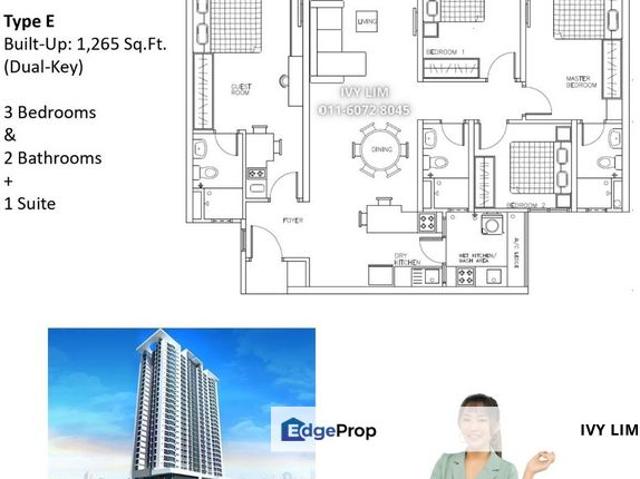 Condominium for sale in Country Heights Damansara, Kuala Lumpur