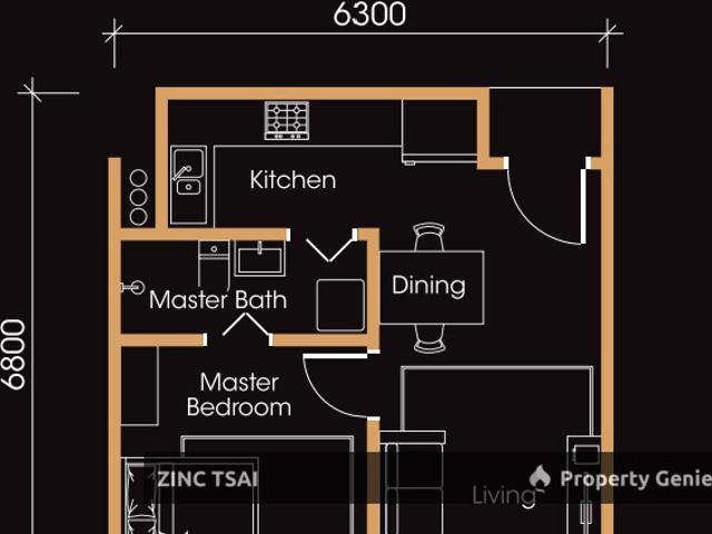 Apartment for rent in Tanjong Sepat, Selangor