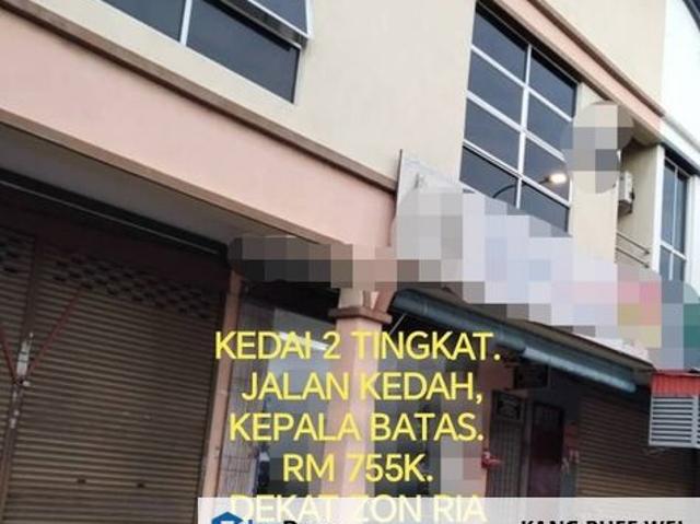 Shop for sale in Wellesley, Penang