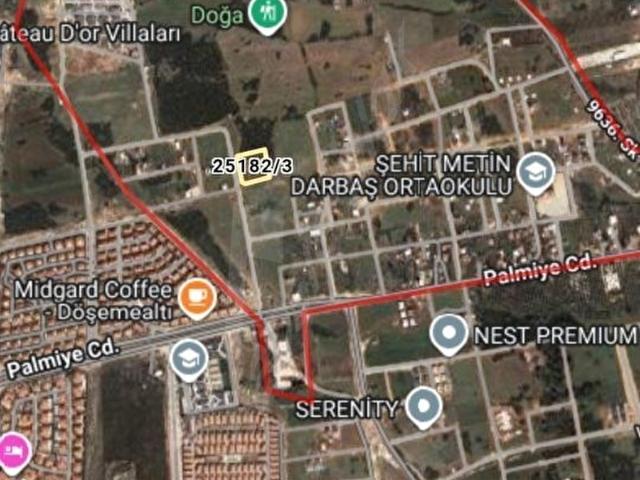 Kepez, Antalya içerisinde satılık Arsa