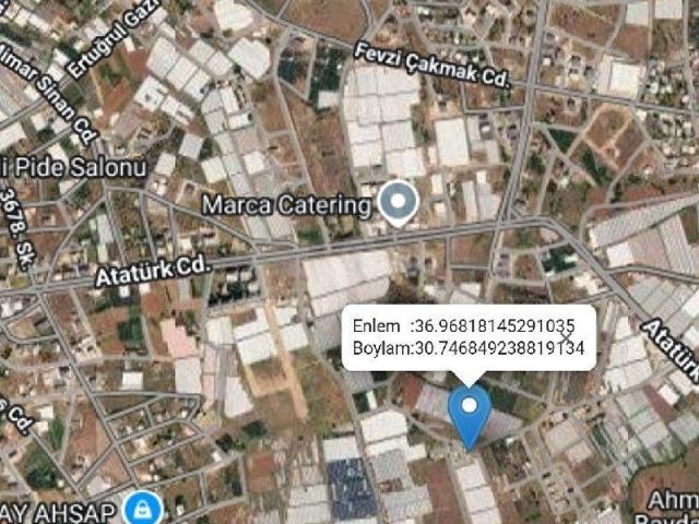 Kepez, Antalya içerisinde satılık Arsa
