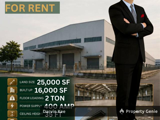 Warehouse for rent in Kepong, Kuala Lumpur
