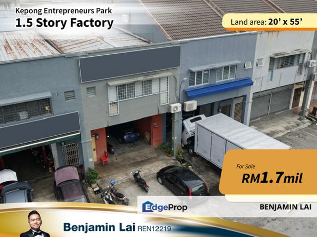 Warehouse for sale in Country Heights Damansara, Kuala Lumpur