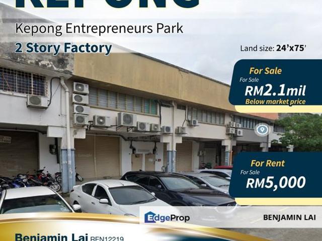 Warehouse for sale in Country Heights Damansara, Kuala Lumpur