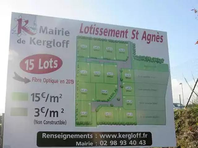 Terrain vente à Châteaulin, Bretagne
