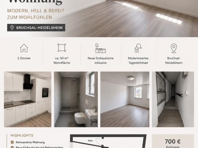 Wohnung mieten in Bruchsal, Baden-Württemberg