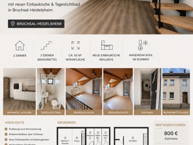 Wohnung mieten in Bruchsal, Baden-Württemberg