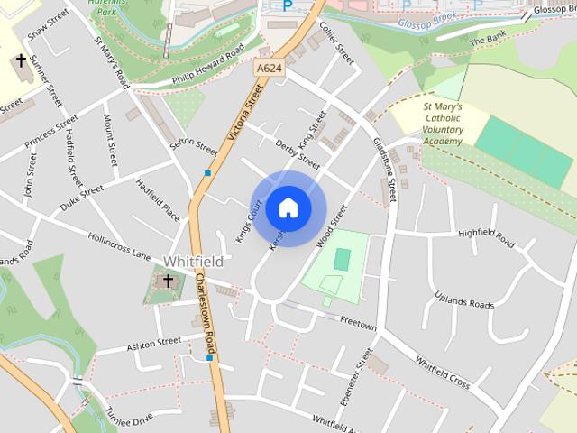 House for rent in Whitfield, Charlesworth