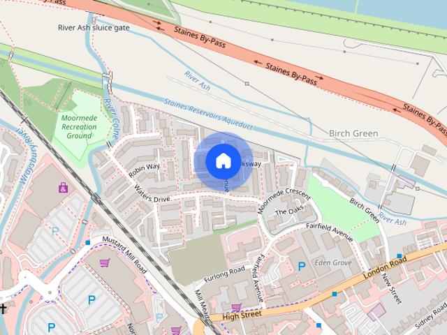 Room for rent in Birch Green, Lower Halliford