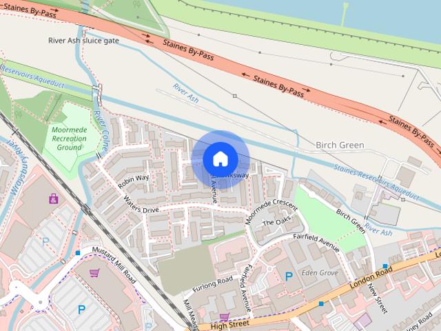 House for rent in Birch Green, Lower Halliford