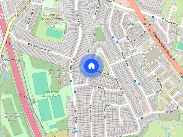 House for rent in Causeway Green, West Midlands