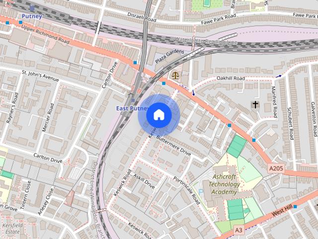 Apartment for rent in Putney, Greater London