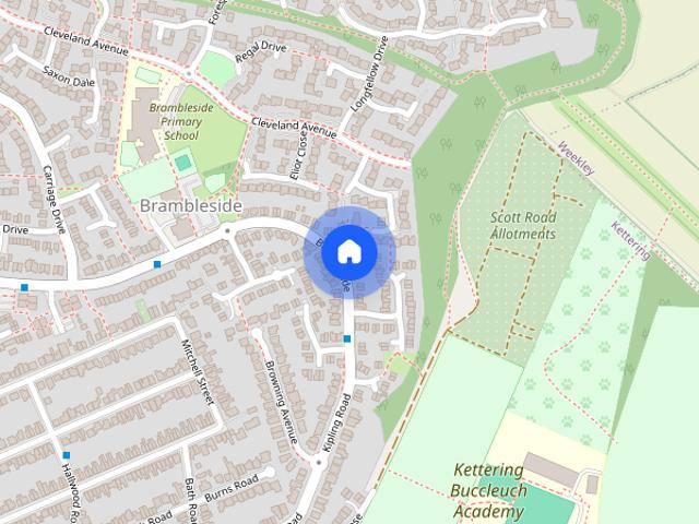 House for rent in Brambleside, Kettering
