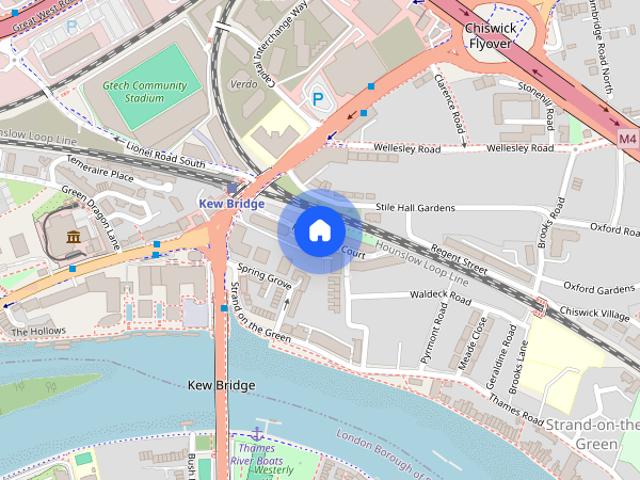 Apartment for rent in London Borough of Hounslow, Strand