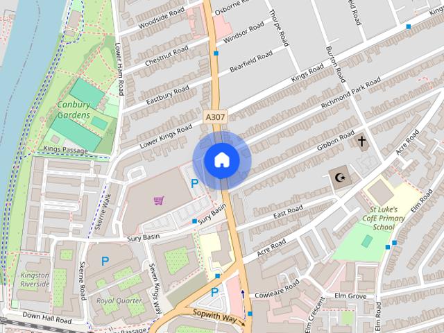 Apartment for rent in Kingston Upon Thames, Norbiton