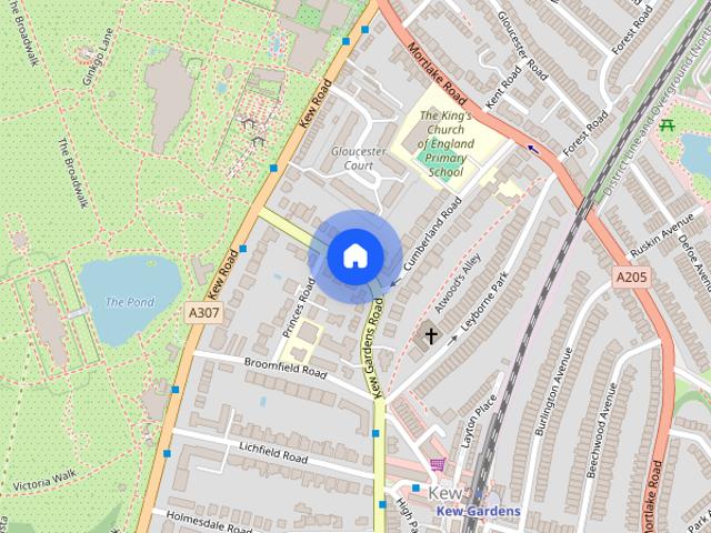 Apartment for rent in Kew, Greater London