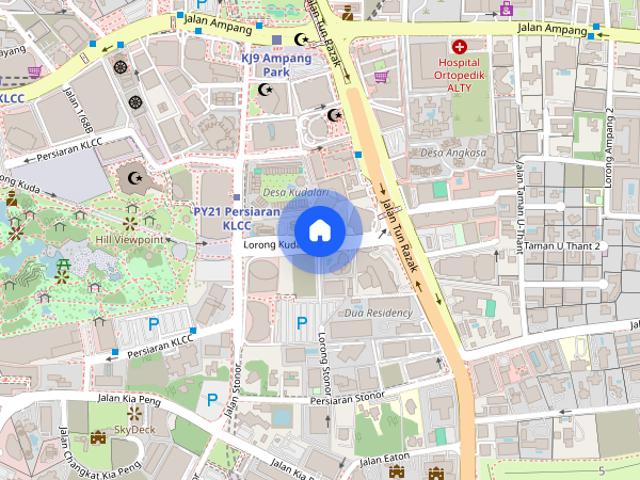 Apartment for rent in Bukit Bintang, Kuala Lumpur