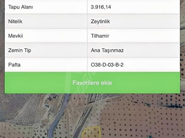 Kilis Merkez, Kilis içerisinde satılık mülk