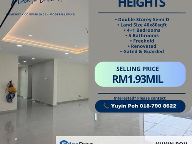 House for sale in Austin Heights, Tebrau
