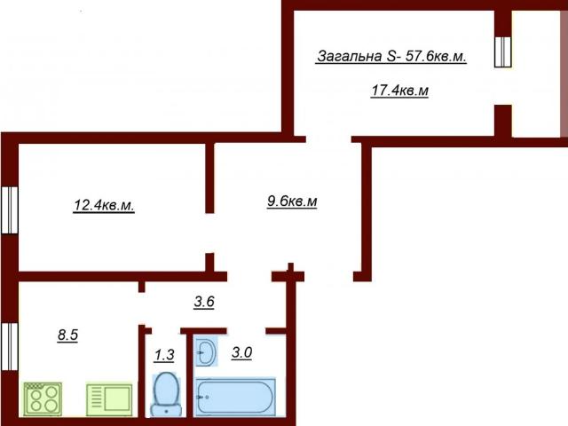 Квартира продажа в Позняки, Романкове