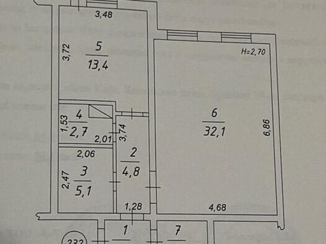 Квартира аренда в Романкове