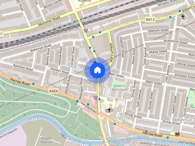 Apartment for rent in Kensal Town, Greater London