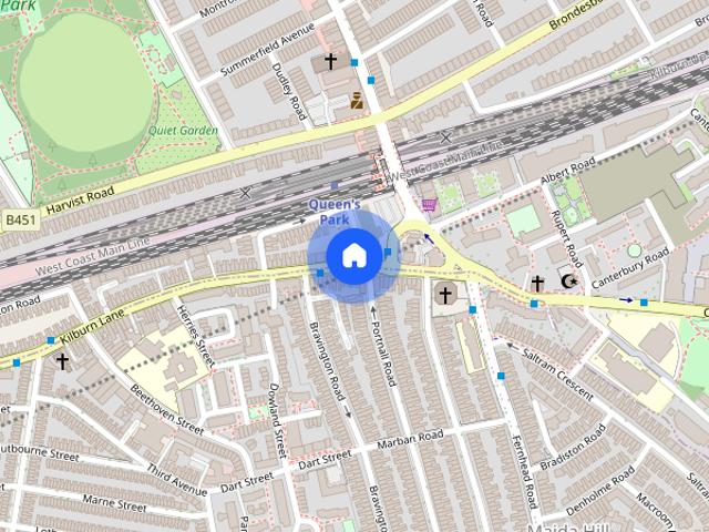 Apartment for rent in Queen's Park, Cat Hill