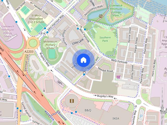 Apartment for rent in East Greenwich, Greater London