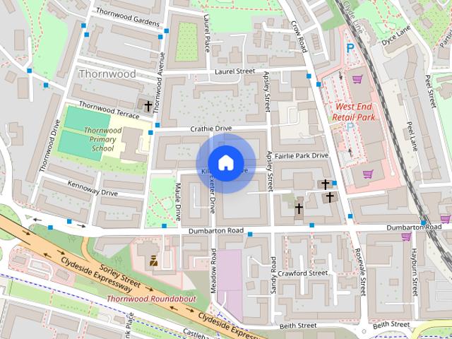 Apartment for rent in Thornwood, Partick
