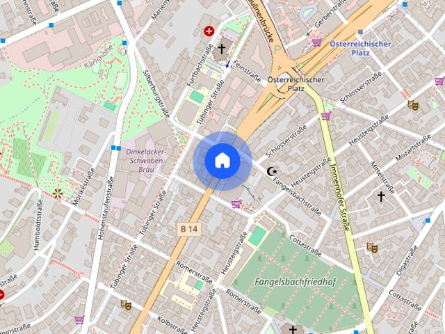 Apartment mieten in Karlshöhe, Stuttgart