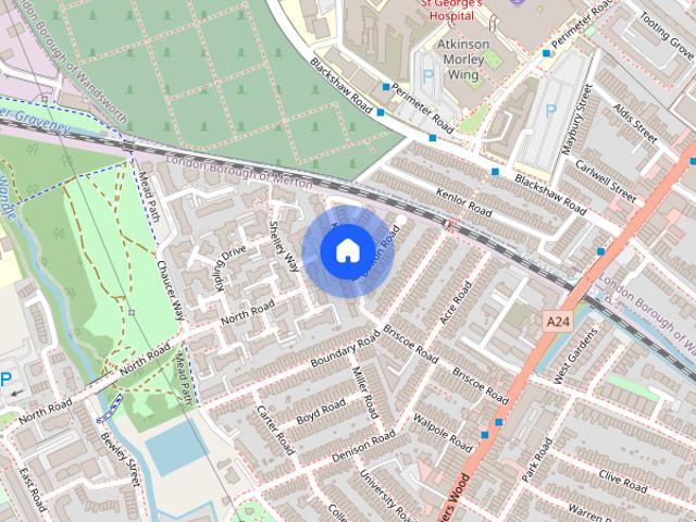 House for rent in London Borough of Merton, Cat Hill