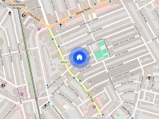 House for rent in Plasnewydd, Falcon Lodge