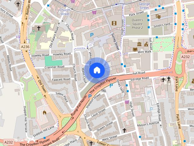 Apartment for rent in Broad Green, Croydon