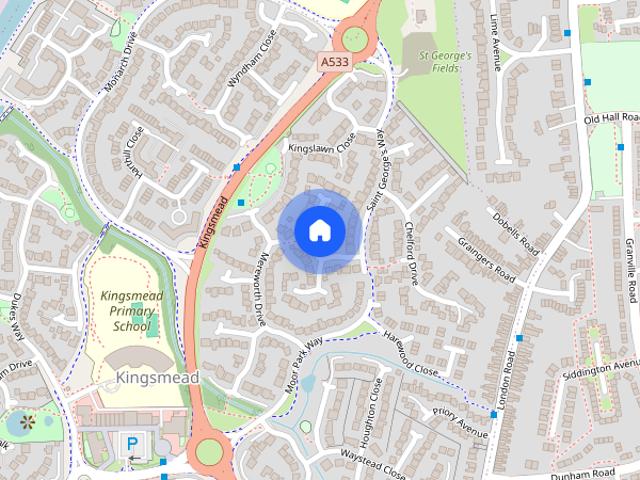 House for rent in Kingsmead, Davenham