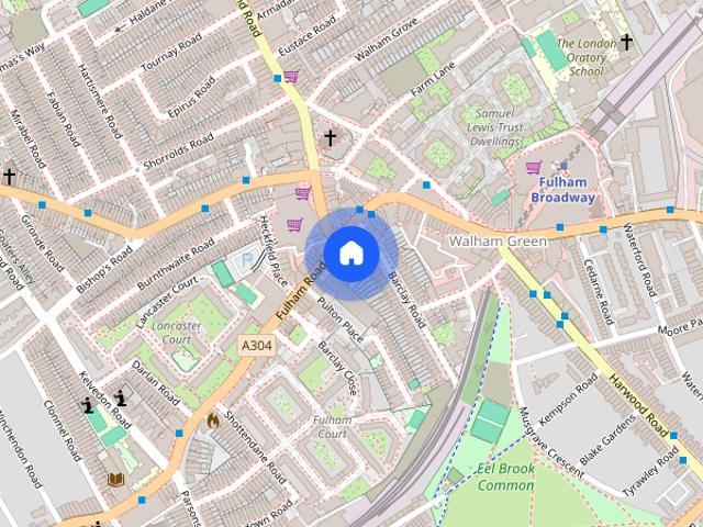 Apartment for rent in Fulham, Walham Green