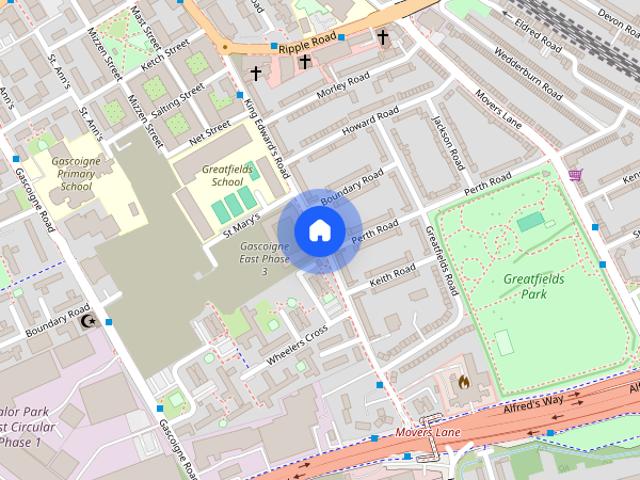 Apartment for rent in Thames View, Greater London