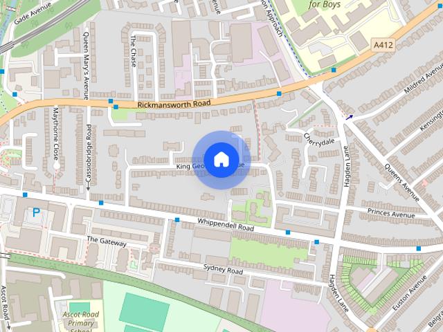 House for rent in Holywell Estate, North Watford