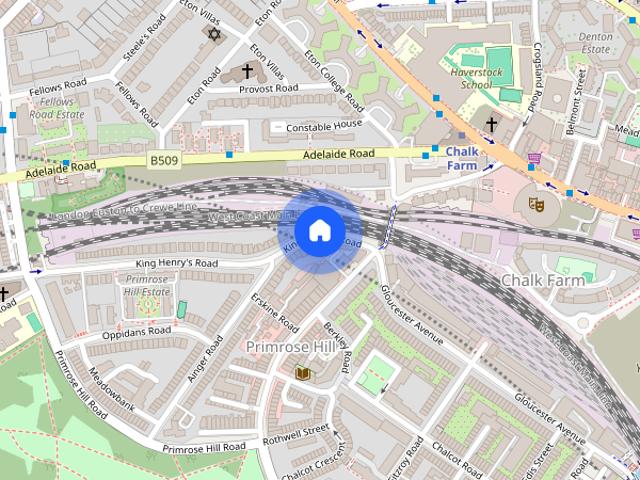 House for rent in Chalk Farm, Primrose Hill