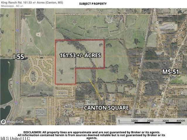 Land for sale in Canton, Mississippi