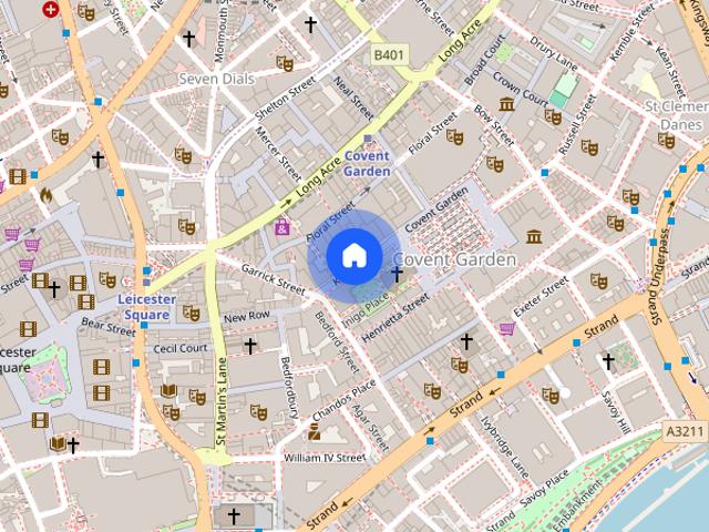 Apartment for rent in Covent Garden, Greater London