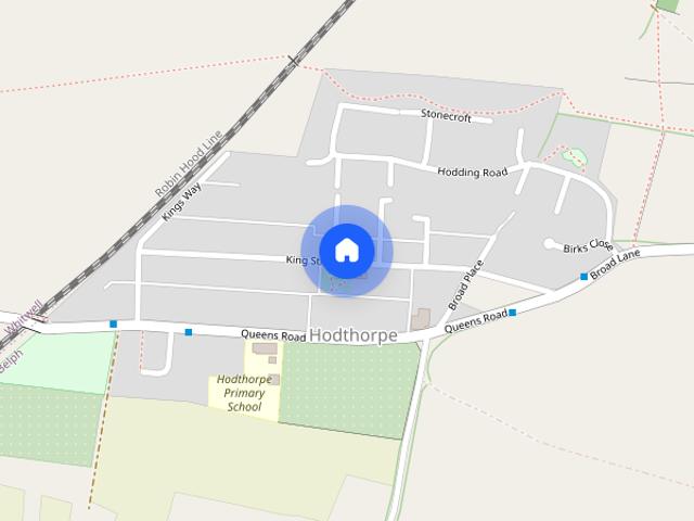 House for rent in Hodthorpe and Belph, Elmton