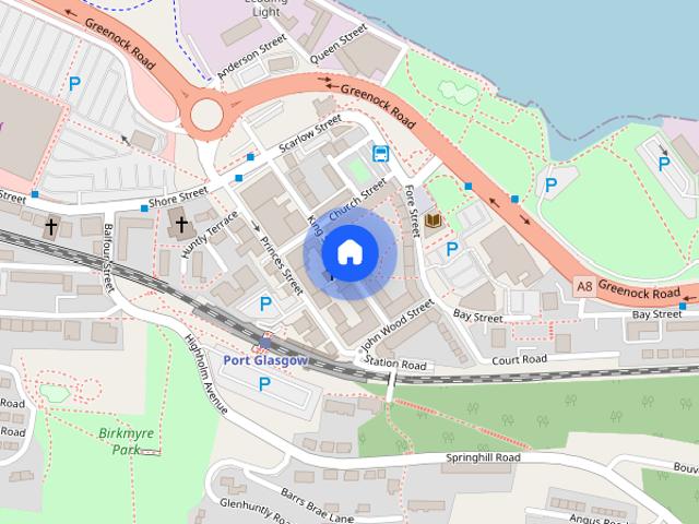 Apartment for rent in Devol, Port Glasgow
