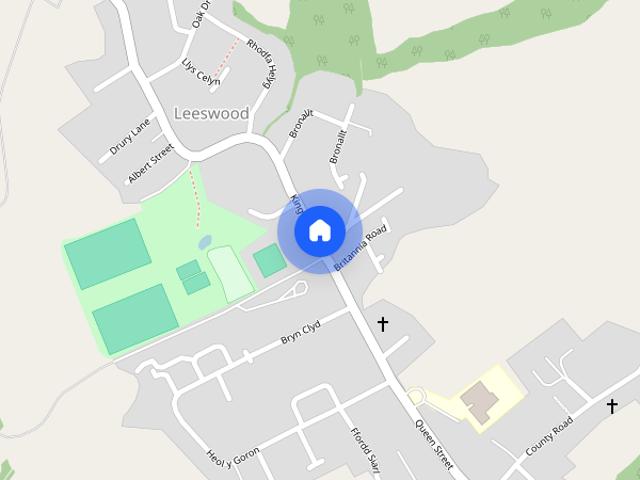 House for rent in Leeswood, Wales
