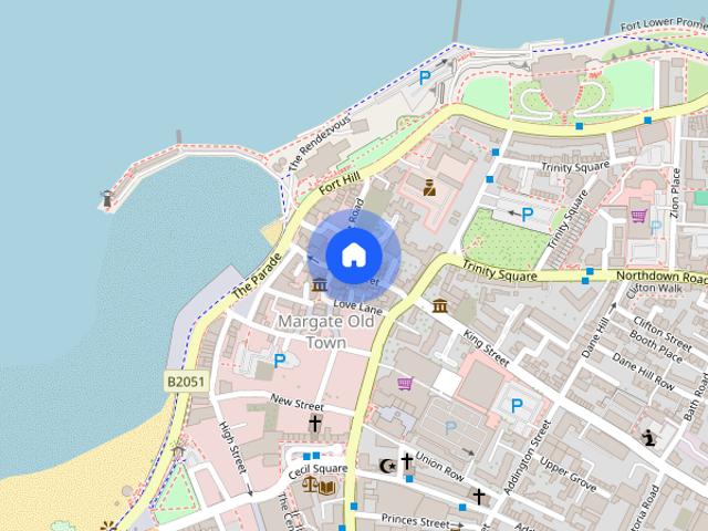 Apartment for rent in Margate Old Town, Acol