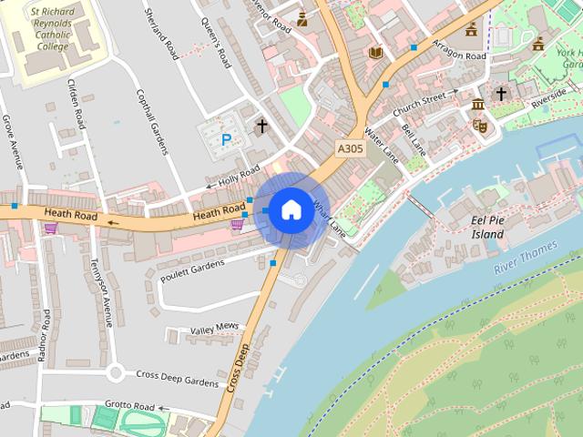 Apartment for rent in Strawberry Hill, Greater London