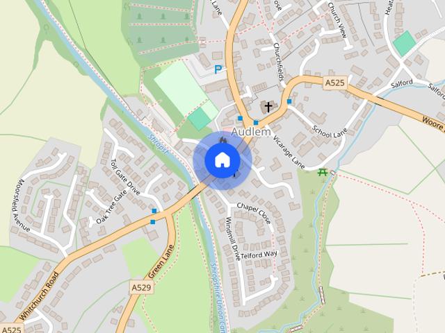 House for rent in Audlem
