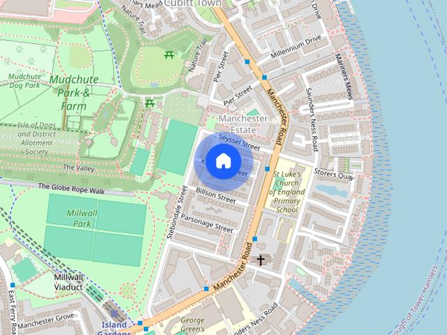 Apartment for rent in Isle Of Dogs, Isle Of Man