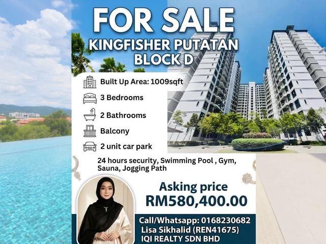 Condominium for sale in Putatan, Sabah