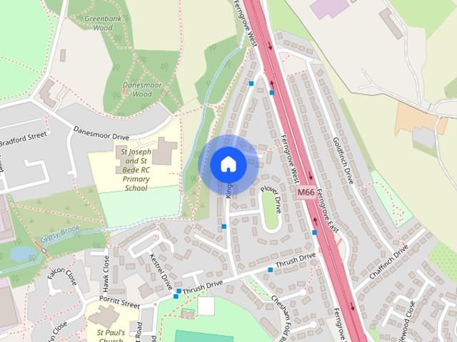 House for rent in Chesham, Bury