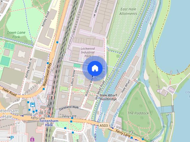 Apartment for rent in Hale Village, Tottenham Hale